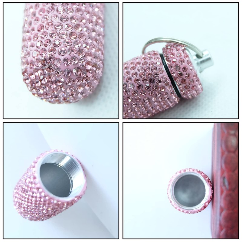 Hoshisea Mini Storage Box, Airtight, Cosmetic Organiser, Waterproof Key Chain,