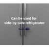 FIGEPO 6 Pack Child Proof U-Shaped Code Sliding Cabinet Door