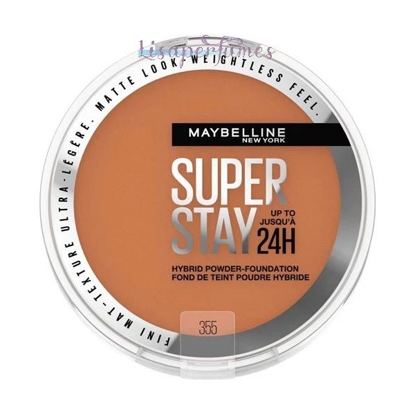 Maybelline Super Stay 24H Hybrid Powder Foundation 355 0.21oz /