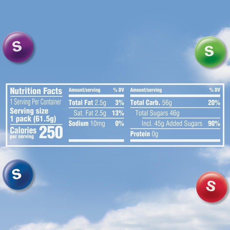 SKITTLES Candy, Wild Berry Fruit Chews Candy, 2.17 oz (36