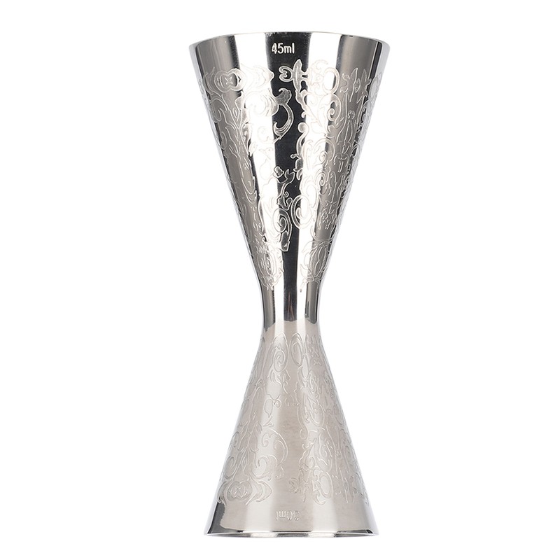 30ml 45ml Beautiful Stainless Steel Jigger with Scale Drink Wine