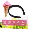 VICASKY Womens Ice Cream Headband Cute Decorative Hair Band for