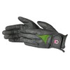 PFIFF Women's Riding Gloves, Womens, 741986, Black/green, XL