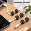 12-Pack Magnetic Cable Clips for Desk Organization – Keep Charging