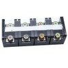 Sscon 2pcs Terminal Block 4 Position 600V 60A Dual Row