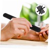 Ipetboom 100pcs Reusable Manicure Tools Black Sand Nail Files for
