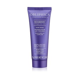 Obliphica Seaberry Hair Mask - Deep Conditioning Hydrating Treatment for Dry and Damaged Hair - Moisturizing Hair Repair and Growth Mask for Medium, Coarse, and Color-Treated Hair - 2.64 Fl Oz