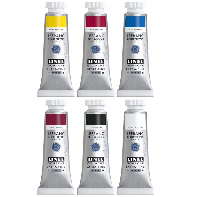 Lefranc & Bourgeois 301239 Linel Gouache Extra Fine and Smooth