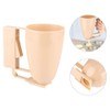 Pancake Dough Dispenser with Handle for Cupcakes, Waffles, Muffin Mix,