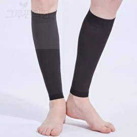 Unknown or Alsudo Eobsneun 슬림온 종아리 압박밴드 블랙(L) 다리압박밴드 다리붓기빼기 Slim-On Calf Compression Band Black(L) Leg Compression Band for Slimming Legs