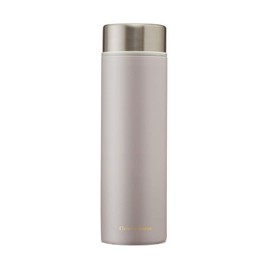 Iris Ohyama SBF-S500 Water Bottle, 16.9 fl oz (500 ml), Vacuum Insulated, Cold Insulated, Warm, Stylish, Lightweight, Flower Color, Lavender