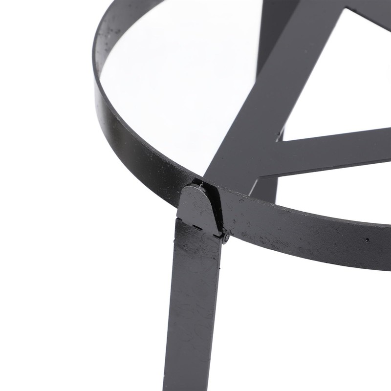 Fdit Folding Camping Tripod, Professional Campfire Grill Stand with Folding