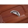 Yetaha Cup Cabinet Pulls, 10PCS Drawer Shell Pull Handles, 82x35mm