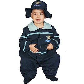 Dress Up America Cute Baby Police Officer Costume