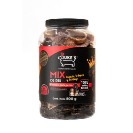 DUKE'S Premios para Perros Premium Mix Res 800g Alto en Proteína Hígado Traquea Esófago 100% Natural Sin Conservadores