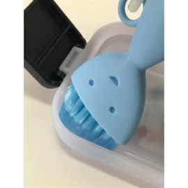 Marna Lunch Box Cleaning Brush, Set of 2, Blue