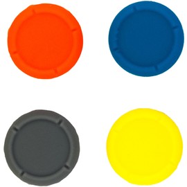 8pcs Replacement Joystick Cap Thumb Grip for Switch Joy-con, Switch OLED, Switch Lite (4 Color/Each 2pcs)