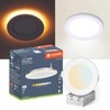 LEDVANCE 6" Night Ring Recessed Ceiling Downlight with Night Light,