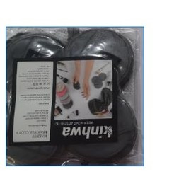 KinHwa Makeup Remover Pads Reusable Microfiber Round Face Eye Lip Washable for All Skin Types Gray 20 Pieces