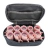 Instant Heat Compact Hot Rollers, Perfect for On-The-Go Styling, 10Pcs