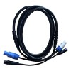 Cable De Alimentación Y Dmx Compatible, Juego De Cables Dmx