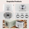 2 Slice Toaster - 1.5" Extra Wide Slots, Stainless Steel,