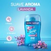 Secret, Antitranspirante Mujer, Barra Invisible, Aroma a Lavanda, 45g