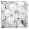LittleTom 50 Plastic Balls 5.5cm to fill children's ball pits Transparent