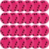 Green Biscuit Roller Puck Pink 24 Pack
