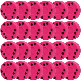 Green Biscuit Roller Puck Pink 24 Pack