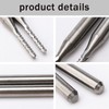 Pxyelec 1.5 mm End Mill Engraving Bits CNC Rotary Burrs,