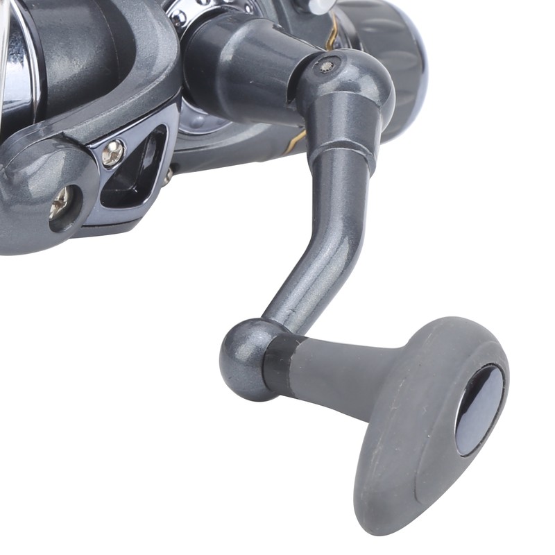 Spinning Reel 5 Bearing 5.1:1 Gear Ratio Dual Brake Fishing