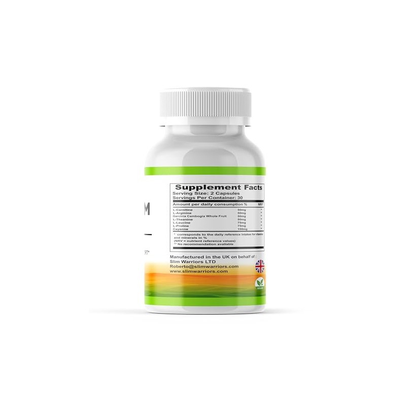 Lipozem Max - Advanced Formula/Food Supplement/All Natural Ingredients - New
