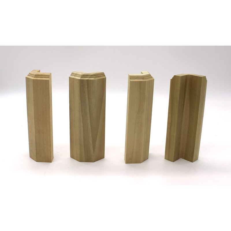 1 3/4" x 1 3/4" x 6" Poplar (Paint Grade)