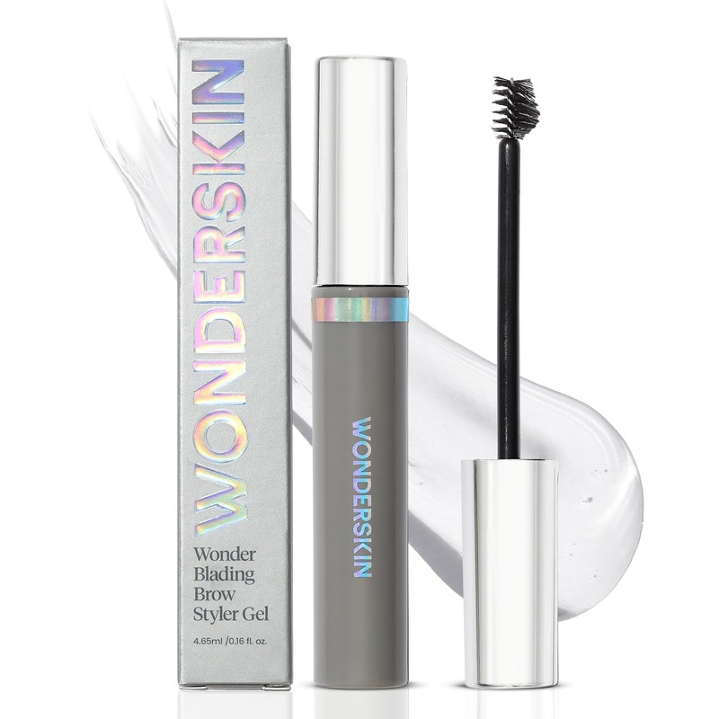 Wonderskin Wonder Blading Brow Styler Gel, Long Lasting Clear Eyebrow