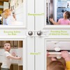 6 Pack Reusable Cupboard Locks for Children, U-Shaped Baby Proofing
