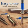 Jiozermi 10 Pcs Magnetic Phillips Screwdriver Bit Set 2 inch