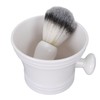 Men Beard Foaming Brush Set Soap Bowl Brush Rack Rich