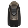 Lotus Mariner Cigar Lighter with Dual Pinpoint Wind-Resistant Torch Flames,