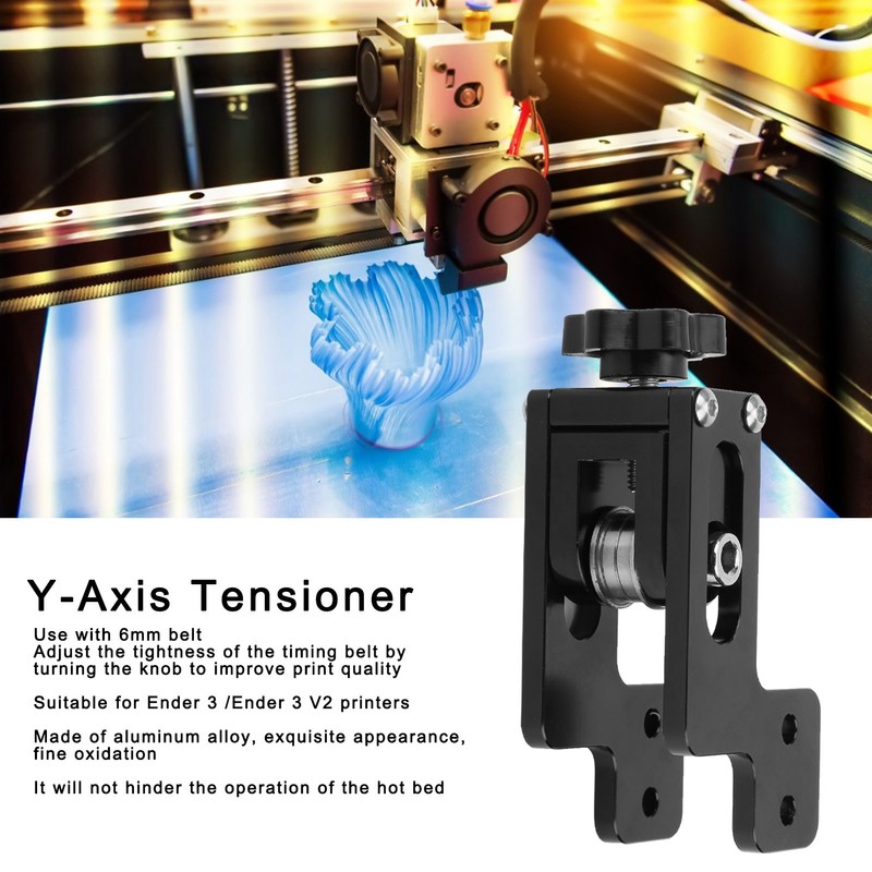 YAxis Synchronous Stretch Tensioner Aluminium Alloy Belt Adjuster for Ender3/V2