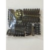 50 Plastic Clips for Sun Protection Nets Awning Clips Black