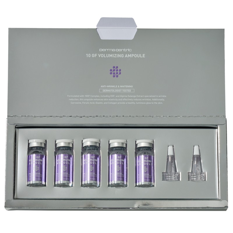 Dermacentric Dermatology Exclusive High Density 10GF EGF Elasticity Ampoule 10ml