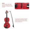 Simulated Kid Acoustic Violin Toy Adjustable String Instrument Musical Gift