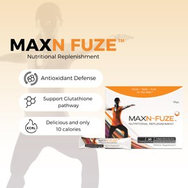 Max NFuze | 30 Packets | Antioxidant & Nutrient Support | Essential Vitamins & Minerals | Cellular Function & Energy Support | Glutathione & Antioxidant Defense | Gluten-Free | Melamine Free