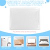 GOKENA Clear Thicker Couch Cover, Scratch Proof Plastic Furniture Covers,