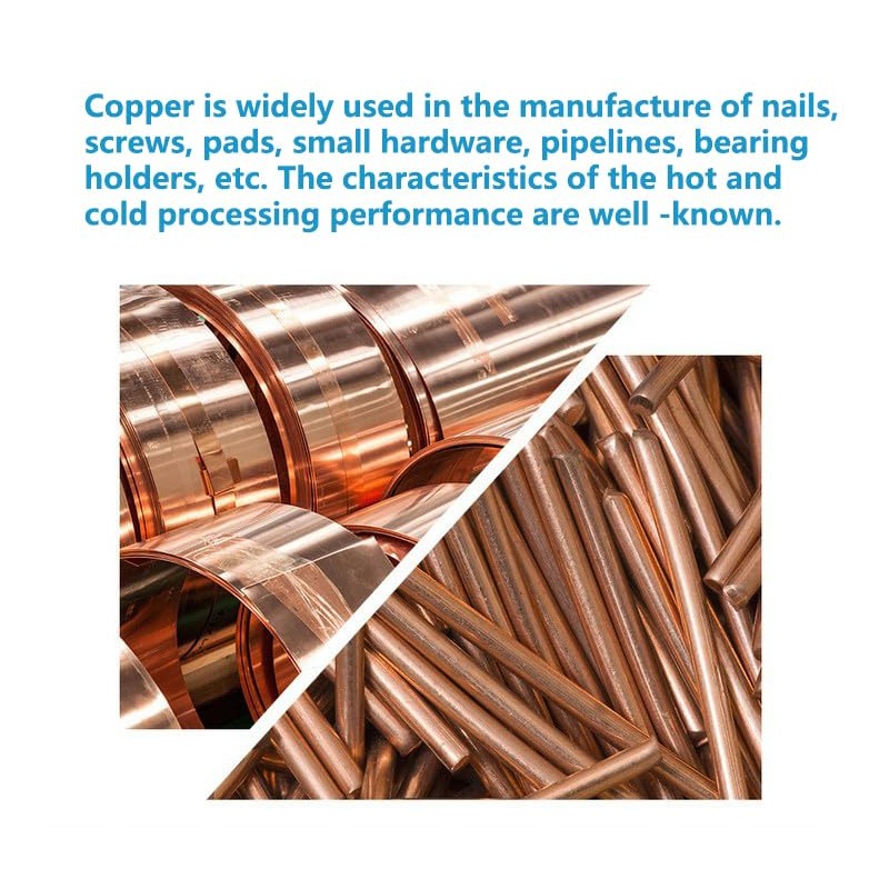 M18 Copper Flat Washer 18mm ID 24mm OD 1mm Thickness