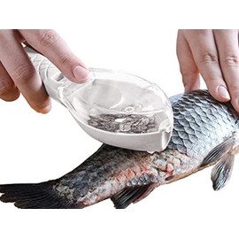 MyBest Fish Scaler Skin Brush Scraping Fishing Remove Fish knife Cleaning Tools Scaler Scraper