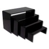 EPOSGEAR Nesting Plinths Clear or Coloured Acrylic Plastic Retail Riser