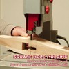 Bordeag 5 Pieces Square Hole Drill Bit Square Mortising Drill