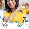 Blulu Silly Goose Temporary Tattoos 8 Sheets 80 Pcs One